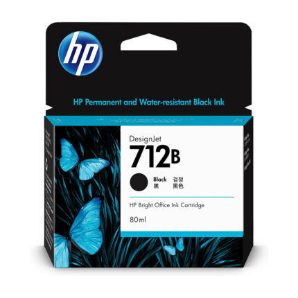 HP 712B 80ml Black DesignJet Ink Cartridge