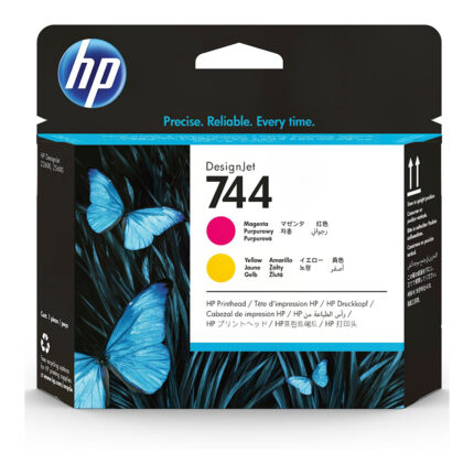 HP 744 Magenta and Yellow Printhead