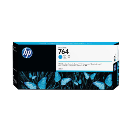 HP 764 300-ml DesignJet Ink Cartridge - Cyan