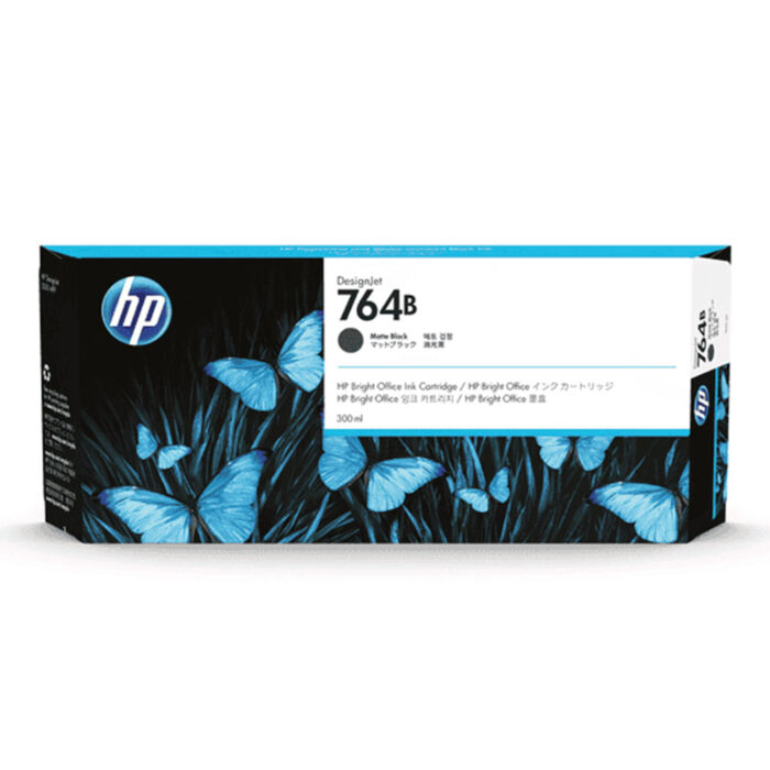 HP 764B 300ml DesignJet Ink Cartridge - Matte Black