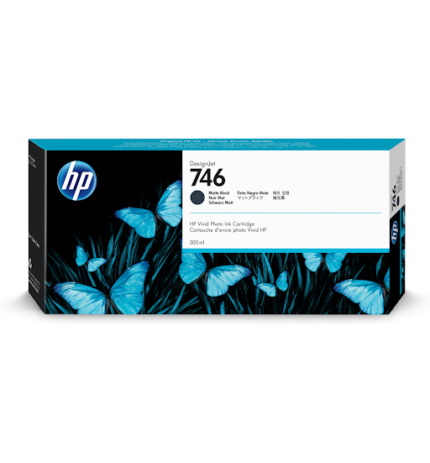 HP 746 300-ml DesignJet Ink Cartridge - Black