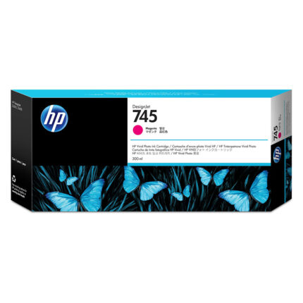 HP 745 300-ml DesignJet Ink Cartridge - Magenta