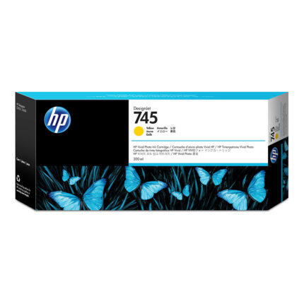 HP 745 300-ml DesignJet Ink Cartridge - Yellow