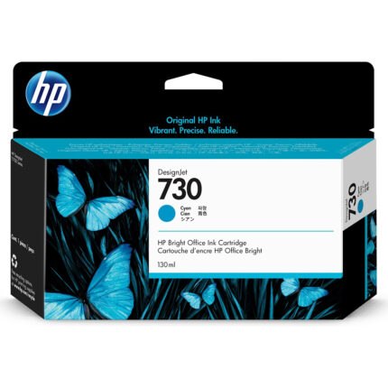 HP 730 130-ml Cyan DesignJet Ink Cartridge