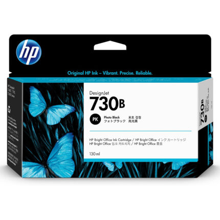 HP 730B 130ml Photo Black DesignJet Ink Cartridge